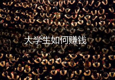 大学生如何赚钱