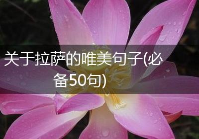 关于拉萨的唯美句子(必备50句)