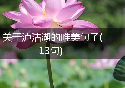 关于泸沽湖的唯美句子(13句)