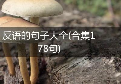 反语的句子大全(合集178句)