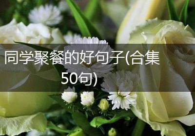 同学聚餐的好句子(合集50句)