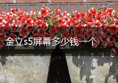 金立s5屏幕多少钱一个