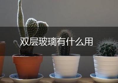 双层玻璃有什么用