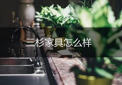 三杉家具怎么样