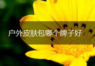 户外皮肤包哪个牌子好
