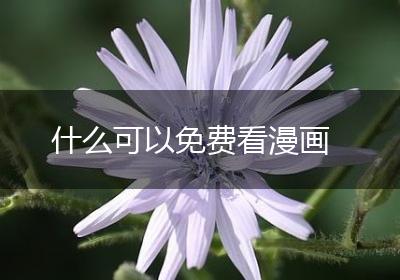 什么可以免费看漫画