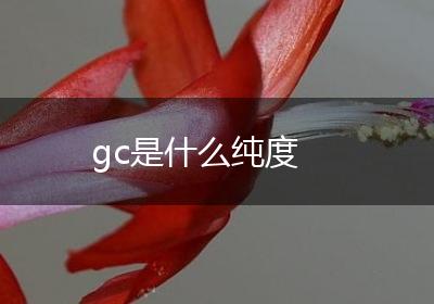 gc是什么纯度