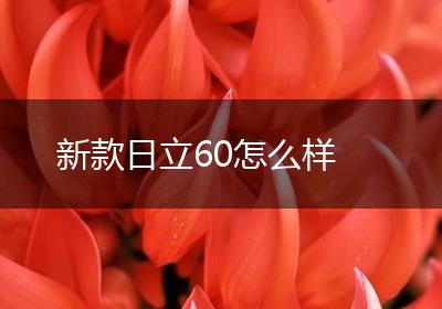新款日立60怎么样
