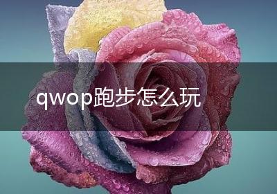 qwop跑步怎么玩