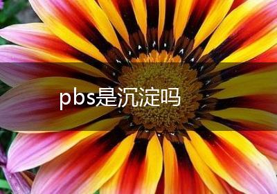 pbs是沉淀吗