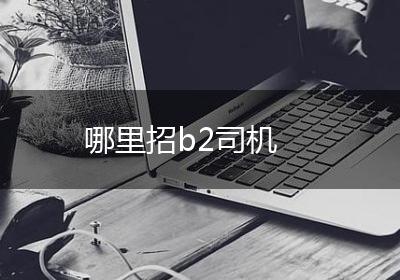 哪里招b2司机