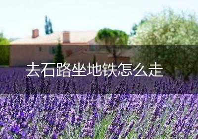 去石路坐地铁怎么走