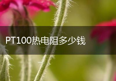 PT100热电阻多少钱