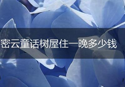 密云童话树屋住一晚多少钱