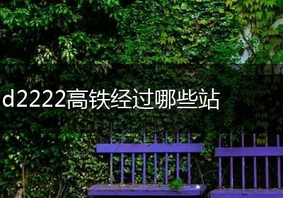 d2222高铁经过哪些站