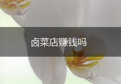 卤菜店赚钱吗