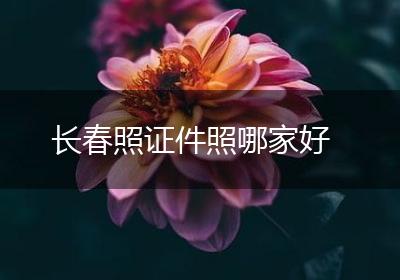 长春照证件照哪家好