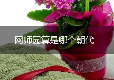 网师园算是哪个朝代