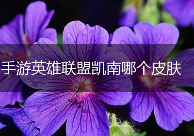 手游英雄联盟凯南哪个皮肤