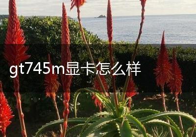 gt745m显卡怎么样