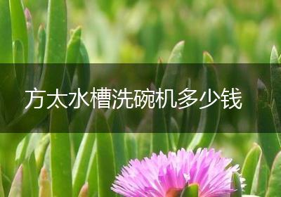 方太水槽洗碗机多少钱