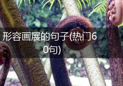 形容画展的句子(热门60句)