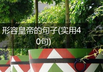 形容皇帝的句子(实用40句)