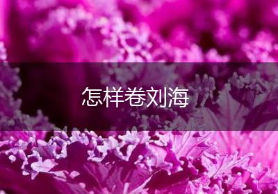 怎样卷刘海