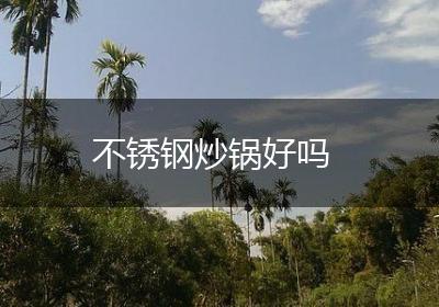不锈钢炒锅好吗