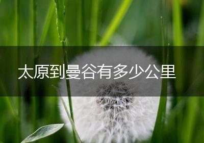 太原到曼谷有多少公里
