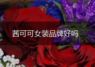 茜可可女装品牌好吗