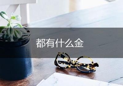 都有什么金
