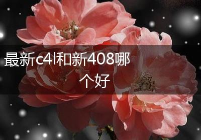 最新c4l和新408哪个好