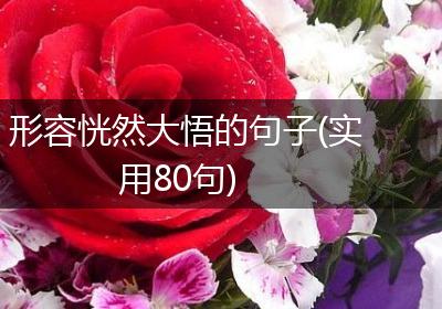 形容恍然大悟的句子(实用80句)