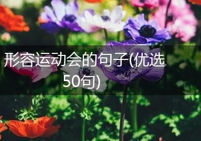 形容运动会的句子(优选50句)