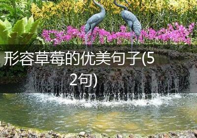 形容草莓的优美句子(52句)