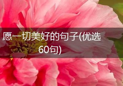 愿一切美好的句子(优选60句)