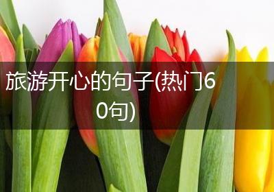 旅游开心的句子(热门60句)