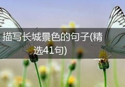 描写长城景色的句子(精选41句)
