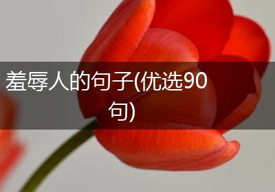 羞辱人的句子(优选90句)