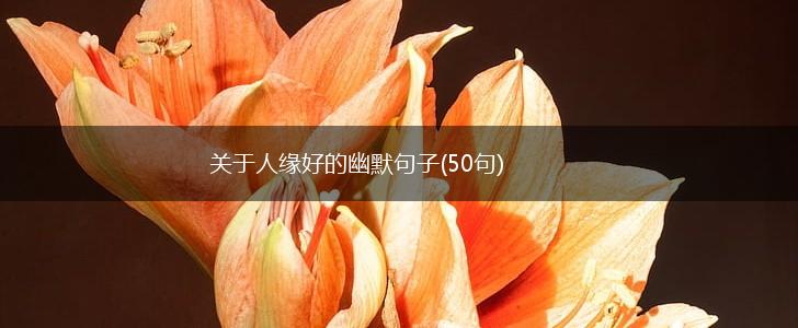 关于人缘好的幽默句子(50句),第1张