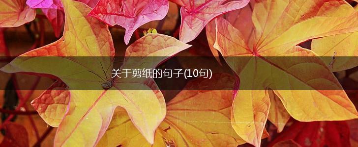 关于剪纸的句子(10句),第1张