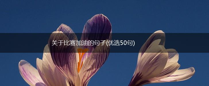 关于比赛加油的句子(优选50句),第1张