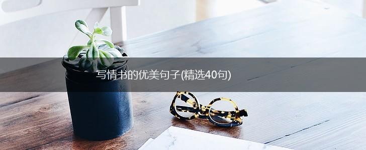 写情书的优美句子(精选40句),第1张
