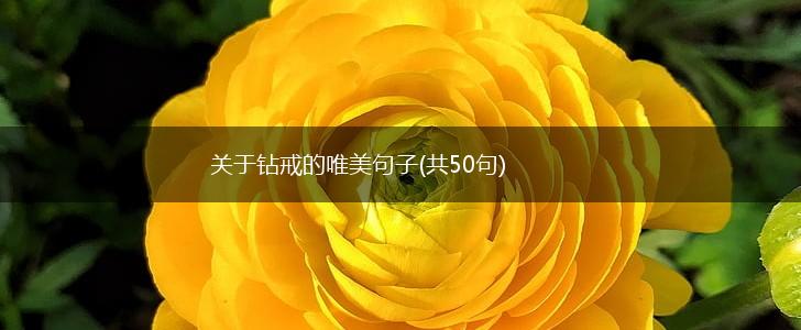 关于钻戒的唯美句子(共50句),第1张
