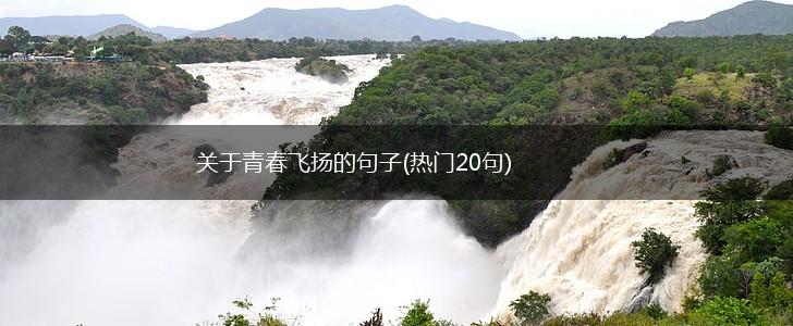 关于青春飞扬的句子(热门20句),第1张