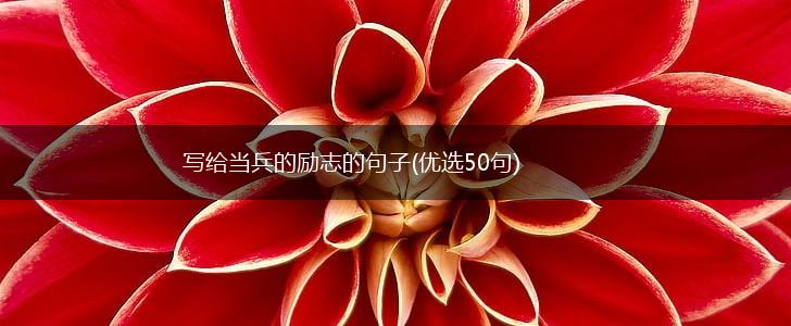 写给当兵的励志的句子(优选50句),第1张