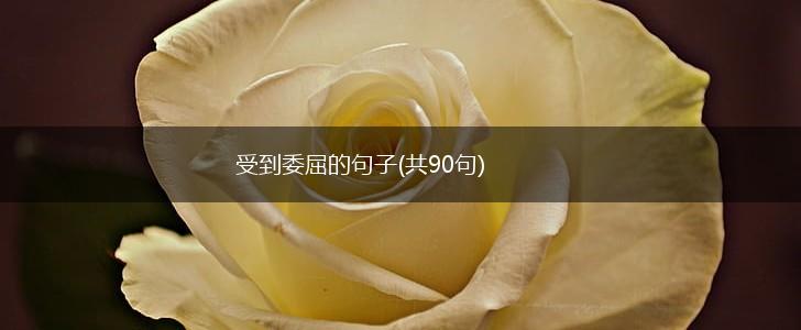 受到委屈的句子(共90句),第1张