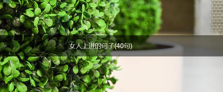 女人上进的句子(40句),第1张