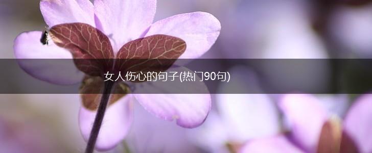 女人伤心的句子(热门90句),第1张